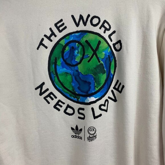 Adidas Originals Juniors​ x André Saraiva Pullover Long Sleeve Sweatshirt Size X - Picture 4 of 13